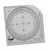 Coordinatometro Militare con varie scale in PVC